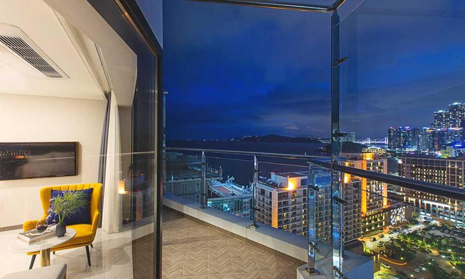 Busan Yeongmu Parade Hotel Haeundae Beach Экстерьер фото