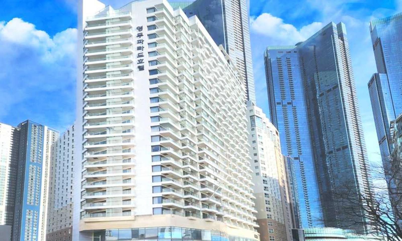 Busan Yeongmu Parade Hotel Haeundae Beach Экстерьер фото