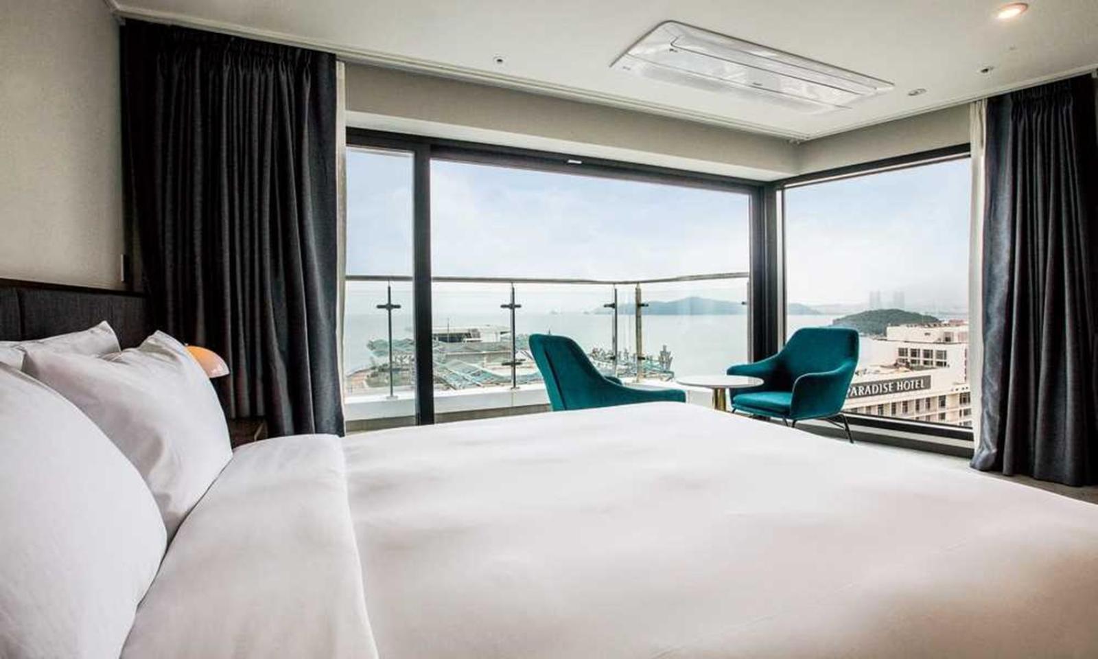 Busan Yeongmu Parade Hotel Haeundae Beach Экстерьер фото