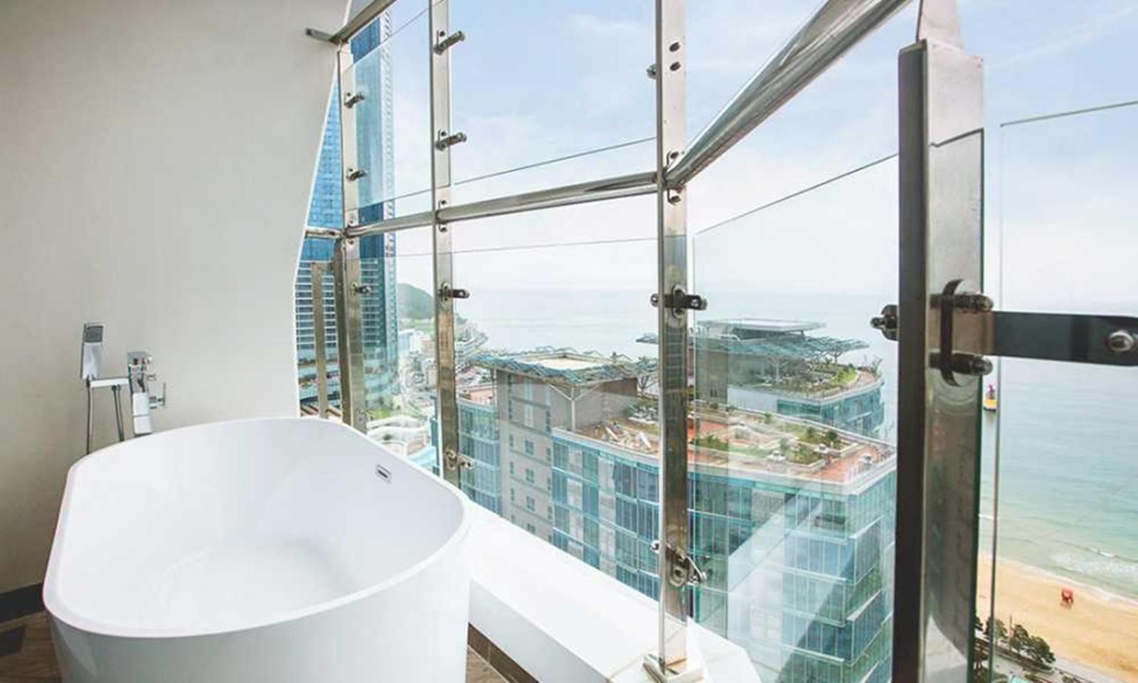 Busan Yeongmu Parade Hotel Haeundae Beach Экстерьер фото