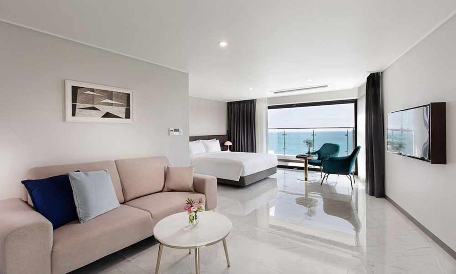 Busan Yeongmu Parade Hotel Haeundae Beach Экстерьер фото